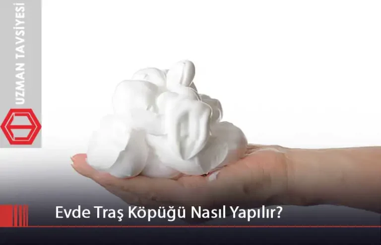 evde traş köpüğü nasıl yapılır