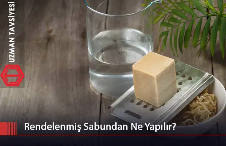 rendelenmiş sabundan ne yapılır